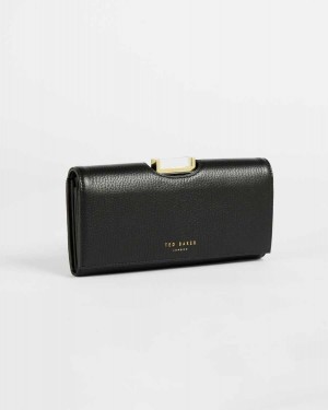 Ted Baker Bita Large Bobble Purse Black | 03862-IRAZ