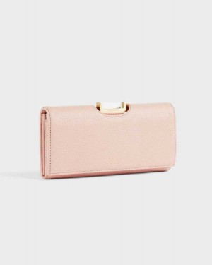 Ted Baker Bita Large Bobble Purse Pale Pink | 14986-USNA