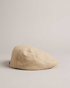 Ted Baker Eastoni Flat Cap Tan | 32901-ZGUA