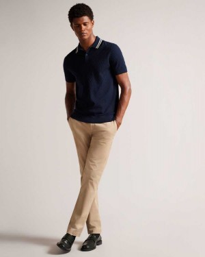 Ted Baker Genay Slim Chinos Stone | 87642-UXOI