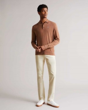 Ted Baker Genay Slim Chinos White | 85497-QBNF