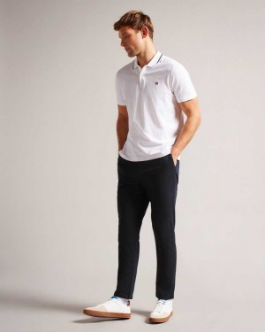 Ted Baker Haydae Slim Fit Chinos Navy | 25038-UJQZ