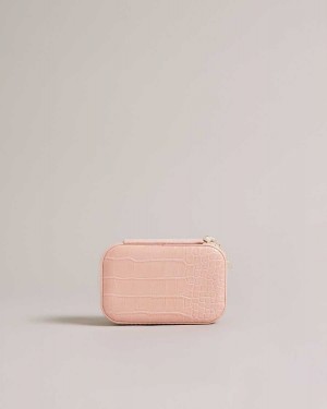 Ted Baker Ivee Mini Jewellery Case Pale Pink | 89436-APKW