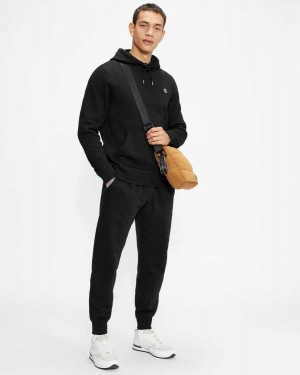 Ted Baker Latima Jersey Joggers Black | 41580-TLBJ