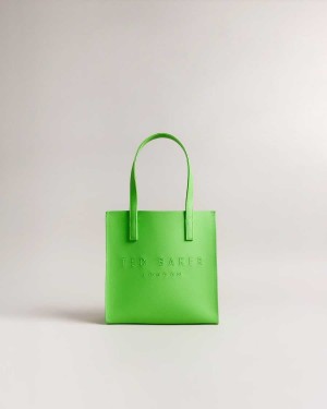 Ted Baker Seacon Small Crosshatch Icon Bag Green | 87305-RDIC