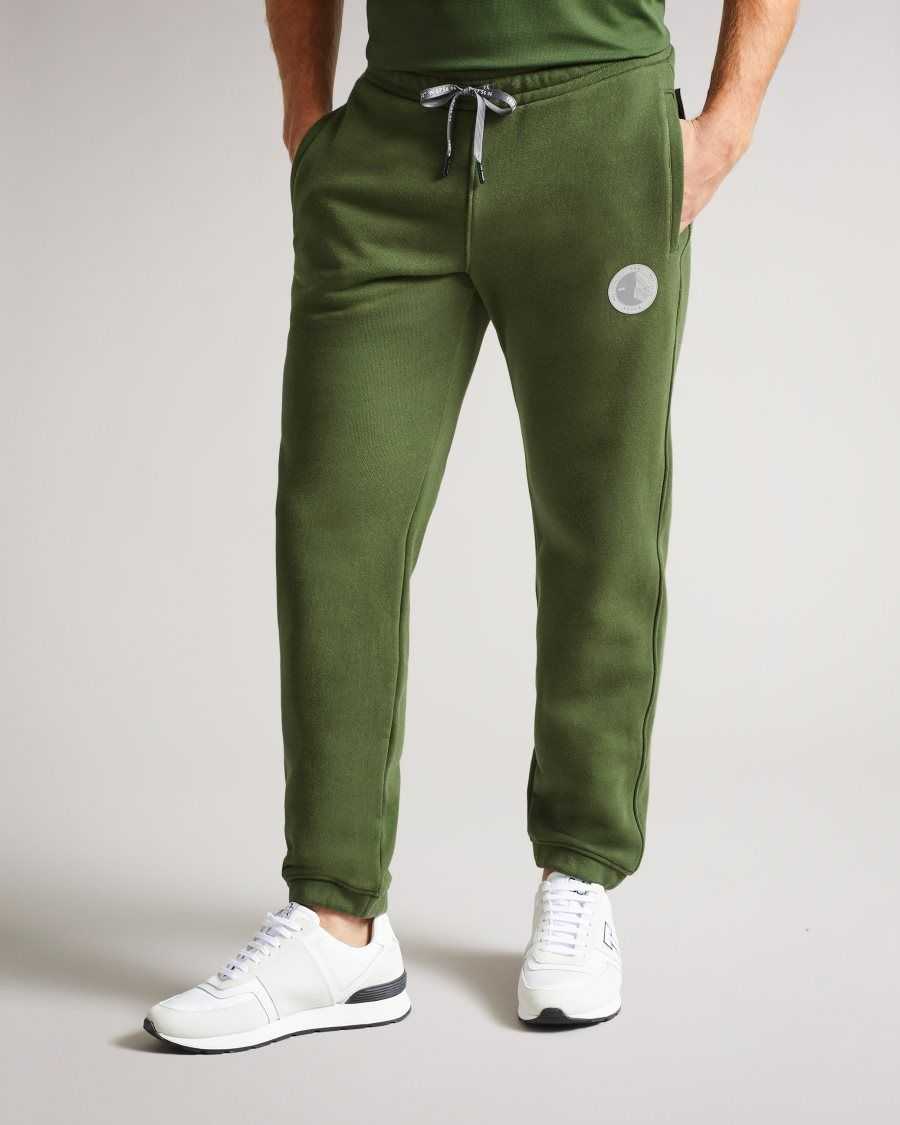 Ted Baker Akabusi Active Jersey Joggers Khaki | 21649-EAVU