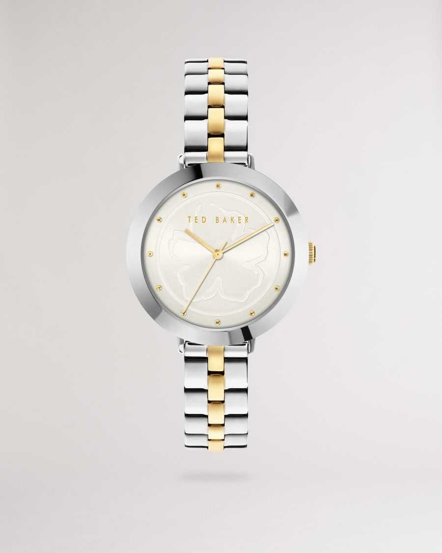 Ted Baker Amiii Magnolia Dial Bracelet Watch SH-PL-GOLD | 19538-TAZI