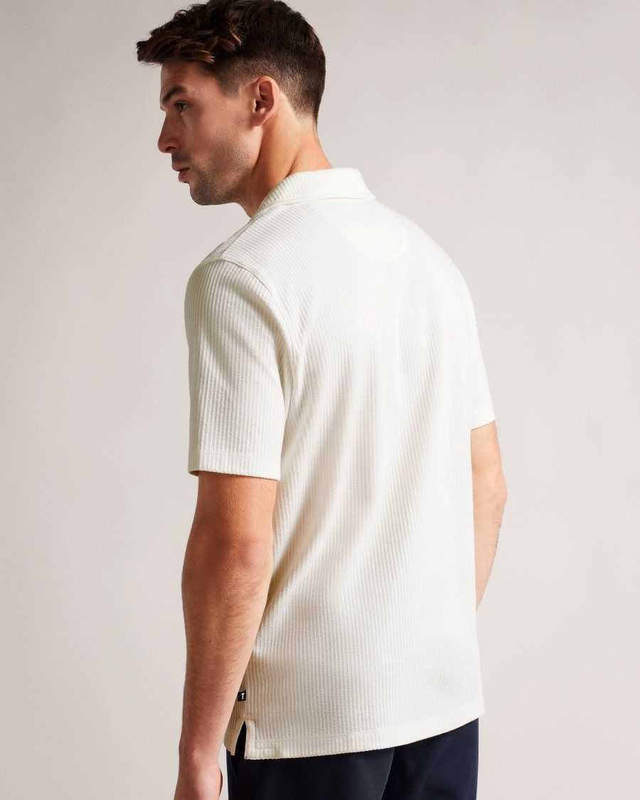 Ted Baker Arkes Regular Fit Polo Shirt White | 02735-GQBI