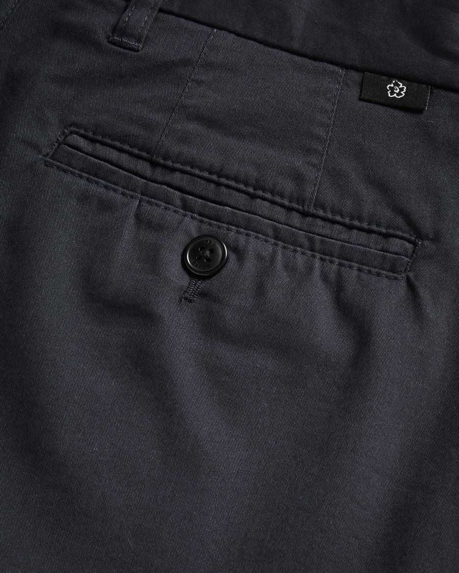 Ted Baker Ashfrd Chino Shorts Dark Navy | 16908-BXPV