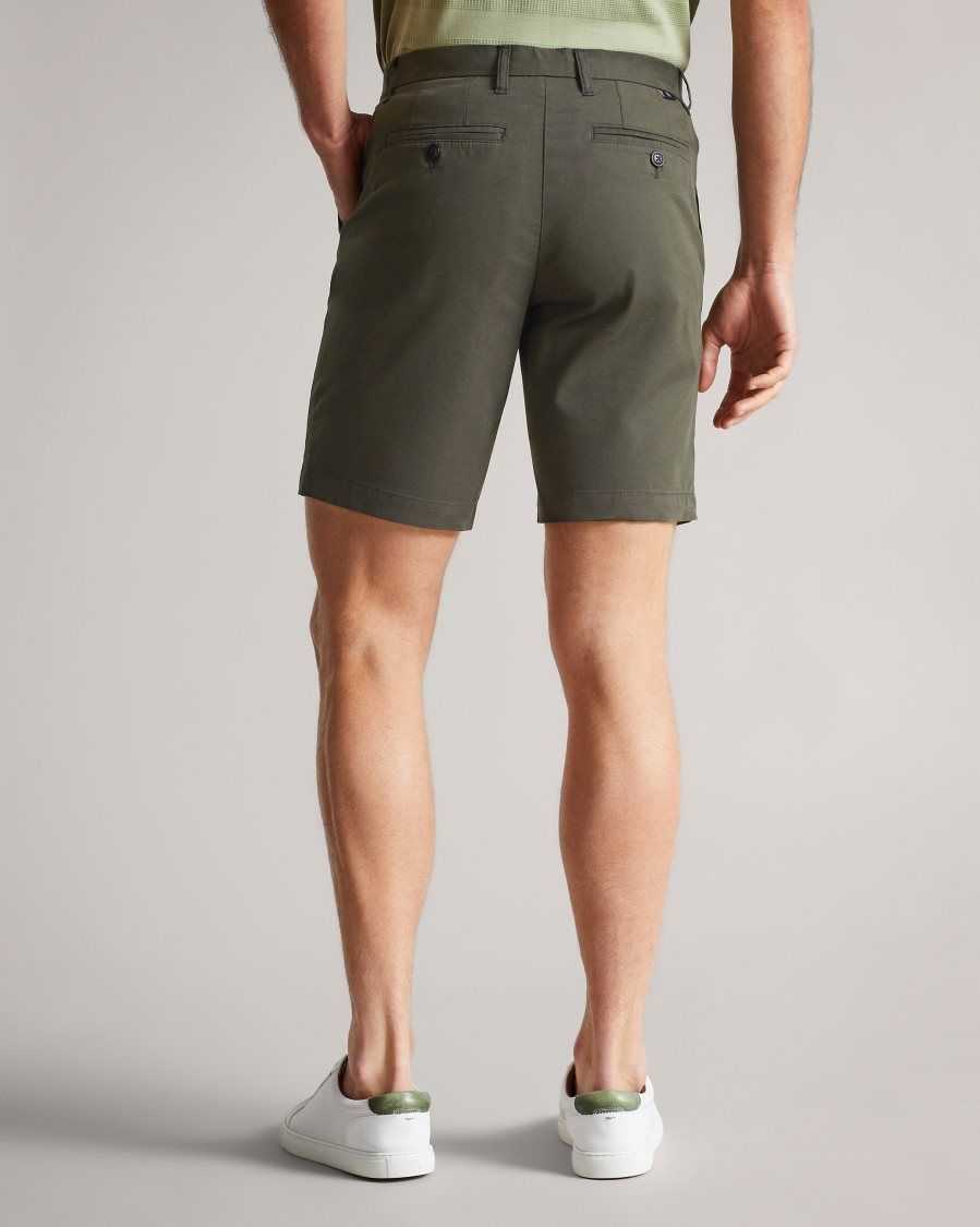 Ted Baker Ashfrd Chino Shorts Khaki | 16394-MOSF