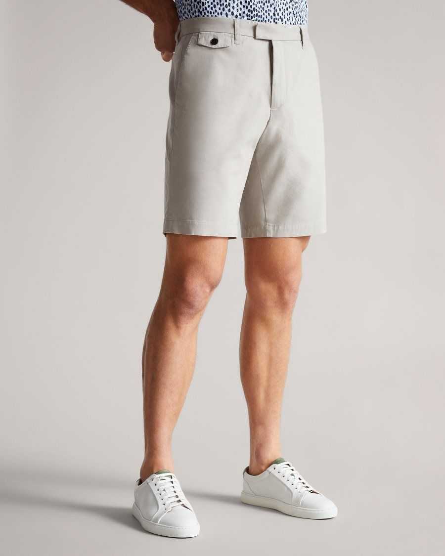 Ted Baker Ashfrd Chino Shorts Light Grey | 40523-LKIC