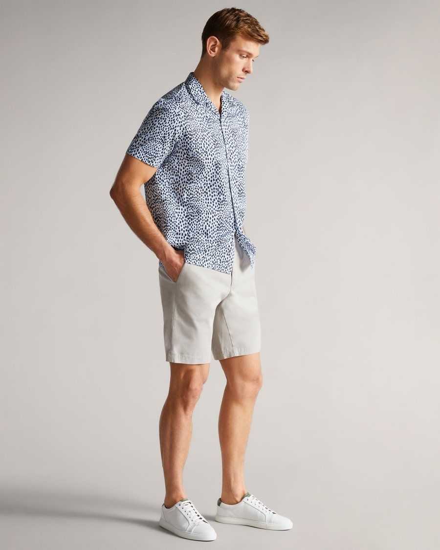 Ted Baker Ashfrd Chino Shorts Light Grey | 40523-LKIC