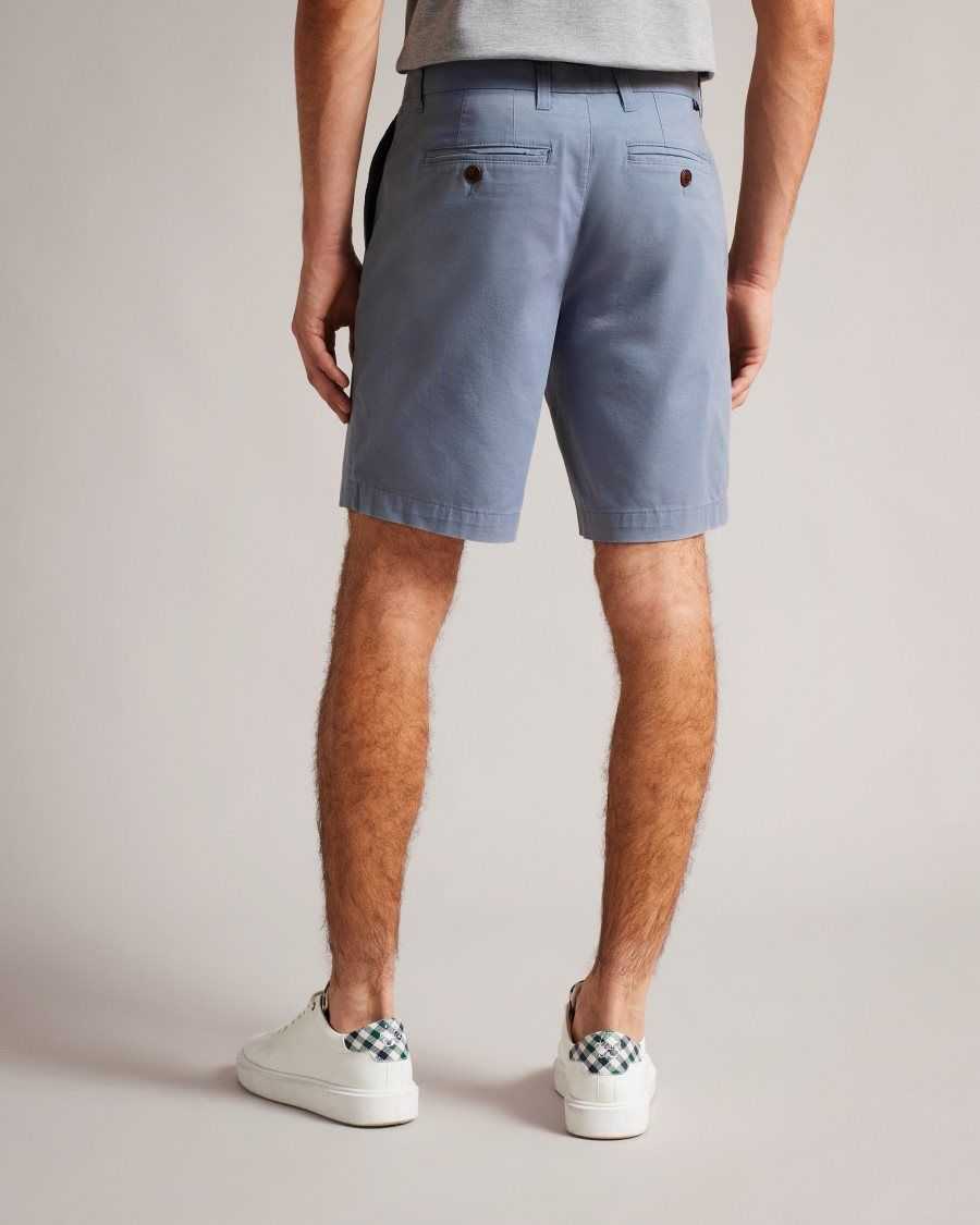 Ted Baker Ashfrd Chino Shorts Medium Blue | 69052-LUNC