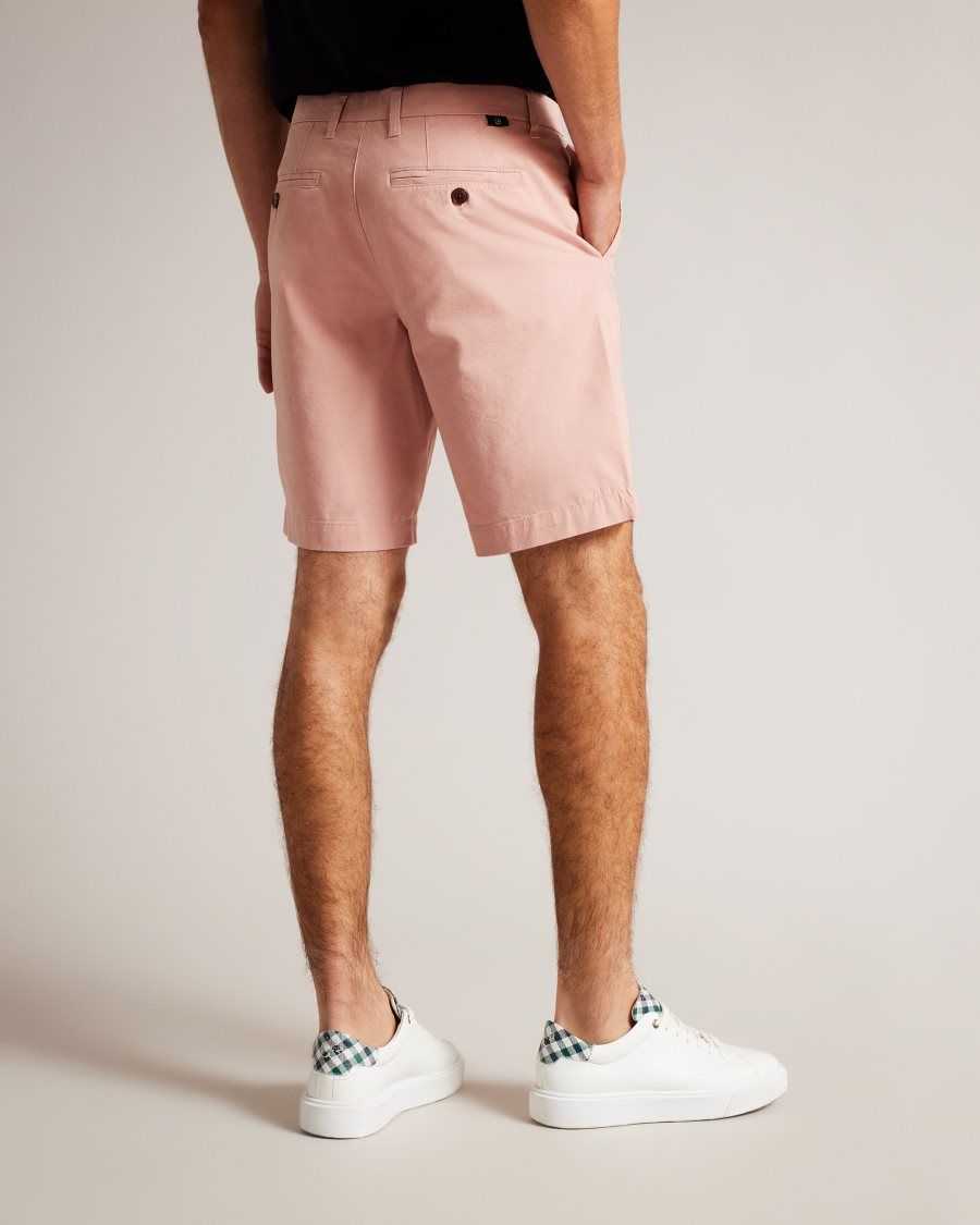 Ted Baker Ashfrd Chino Shorts Medium Pink | 01382-IJTR