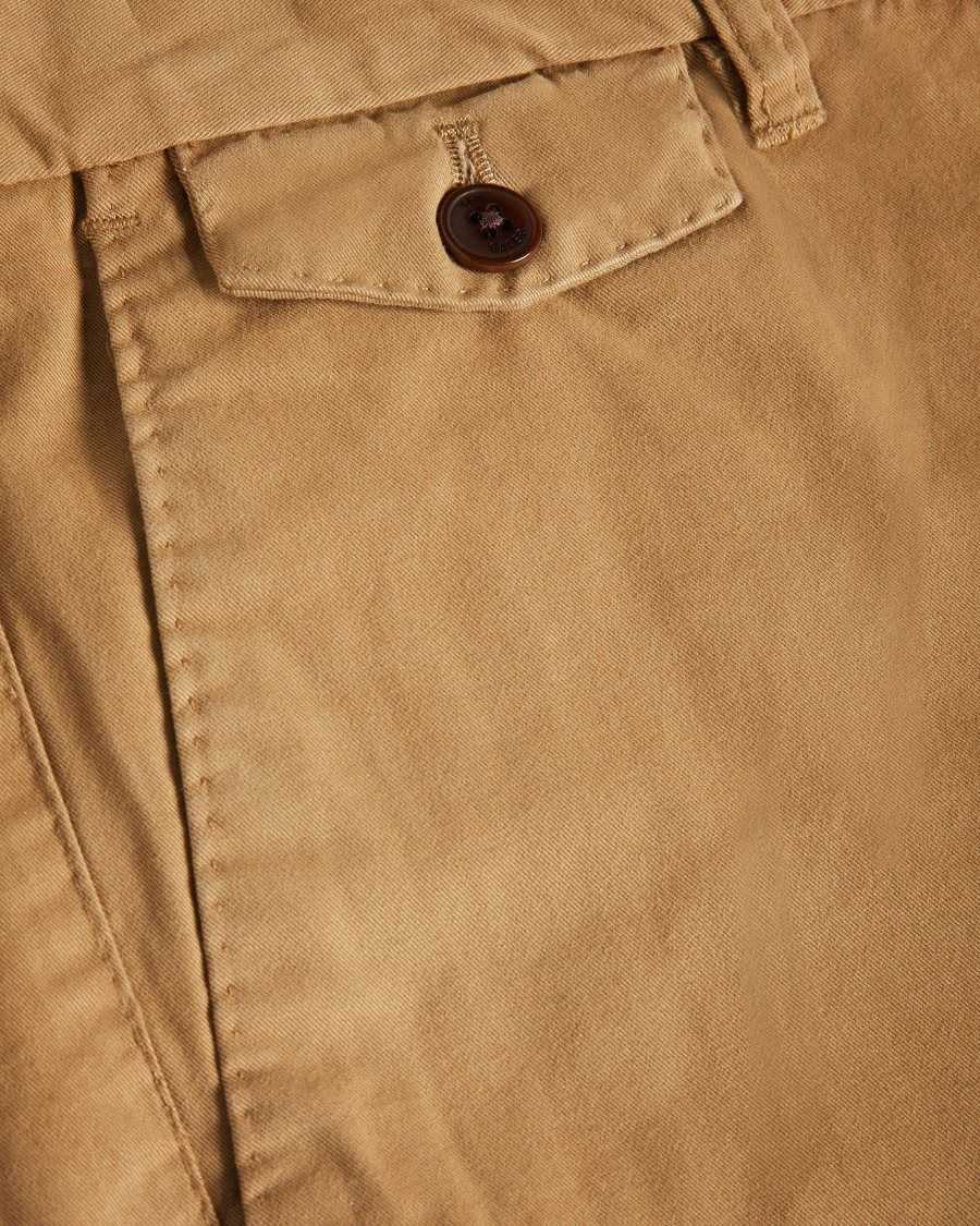 Ted Baker Ashfrd Chino Shorts Tan | 24591-ACBU