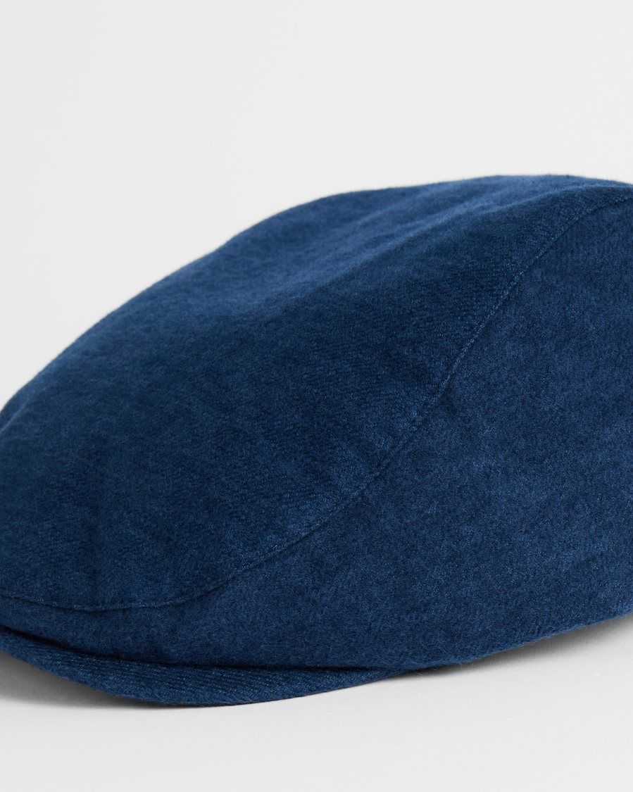 Ted Baker Aspinn Textured Ivy Cap Navy | 02748-BRAJ