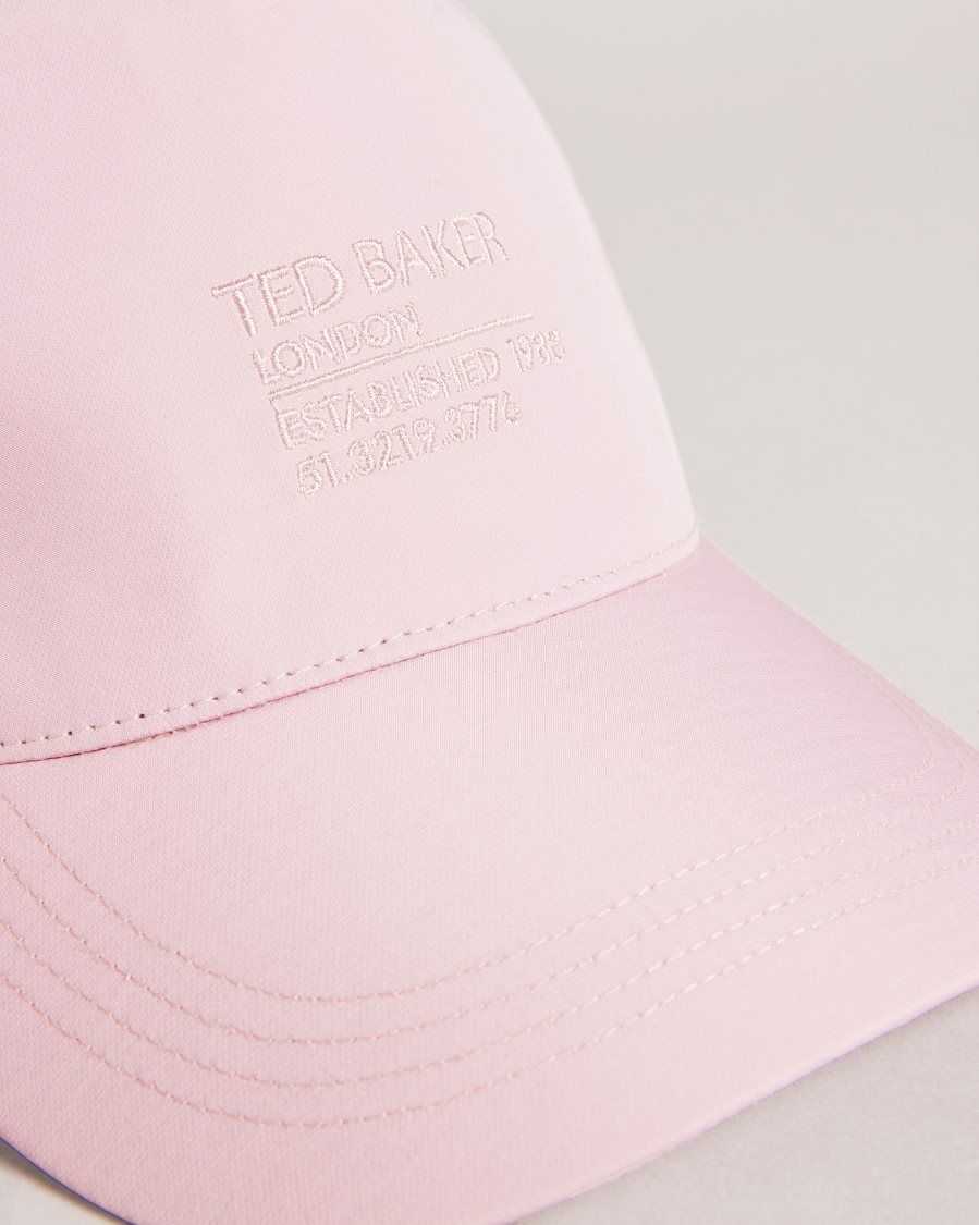 Ted Baker Avvay Branded Cap Light Pink | 05692-ZNBG