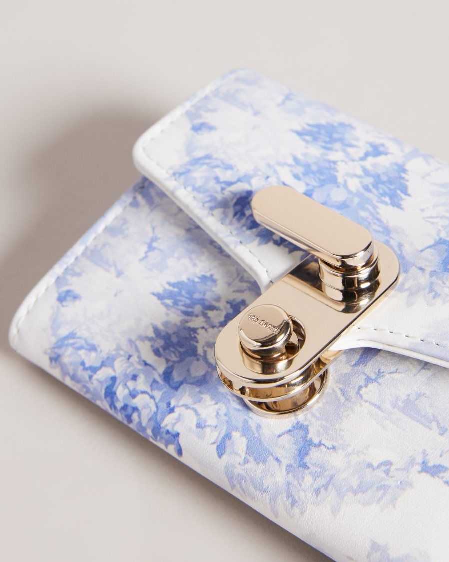 Ted Baker Ayalam New Romantic Landscape Small Purse White | 71058-BXYU