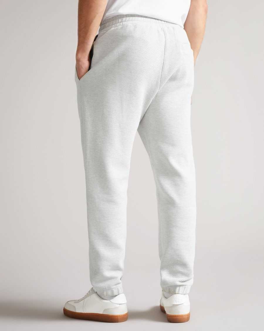 Ted Baker Bathwik Waffle Textured Jogger Grey-Marl | 47120-NVUB