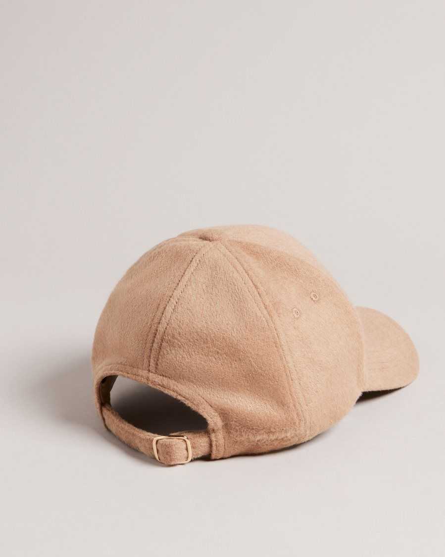 Ted Baker Becce Wool Blend Cap Brown | 82506-YVCR