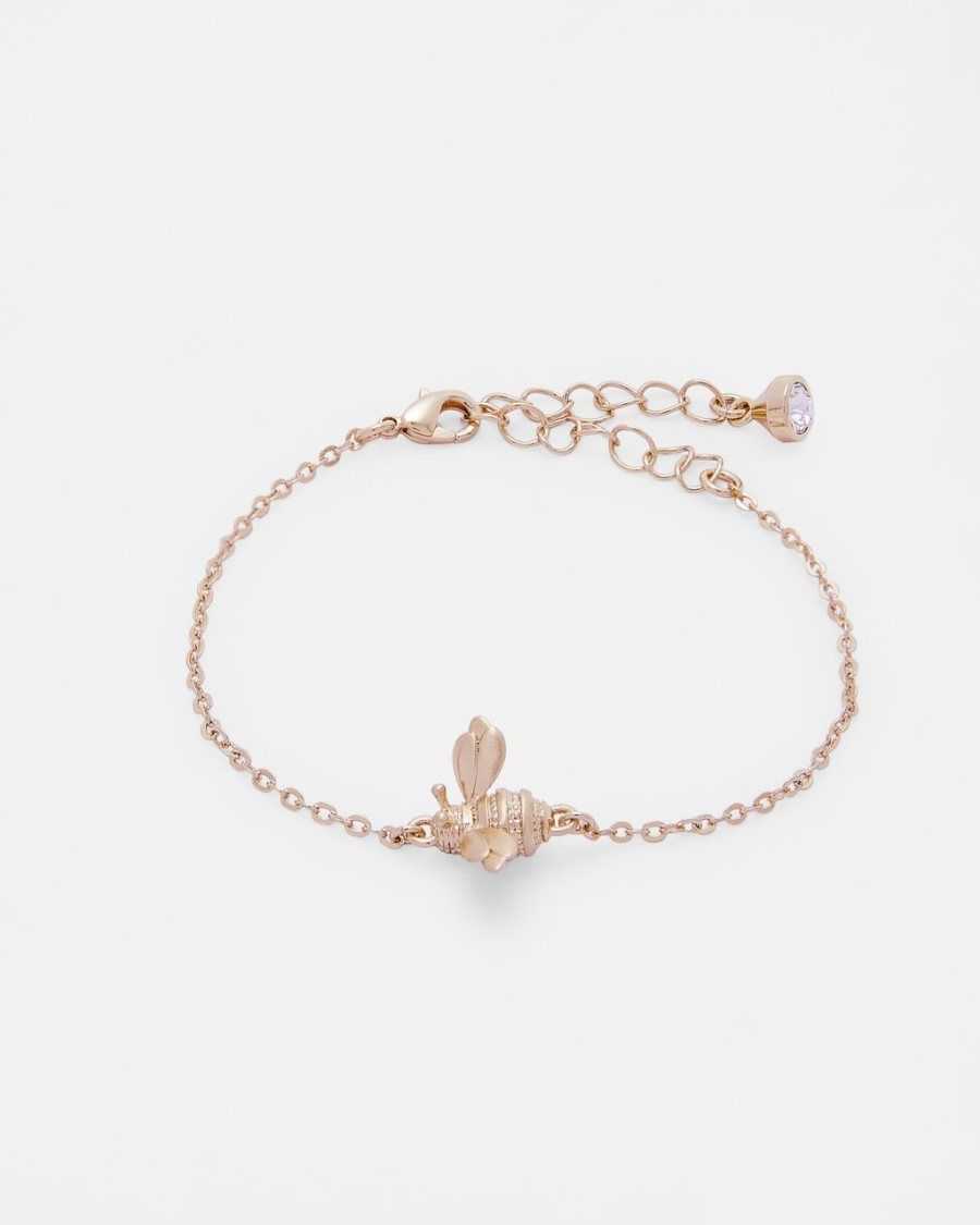 Ted Baker Beedina Bumble Bee Bracelet Rose Gold Colour | 38279-LOGE