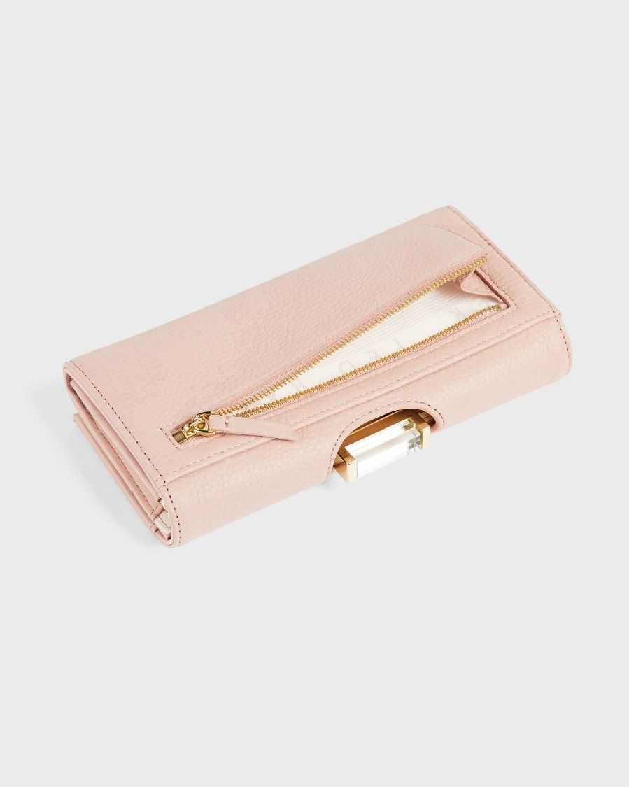 Ted Baker Bita Large Bobble Purse Pale Pink | 14986-USNA