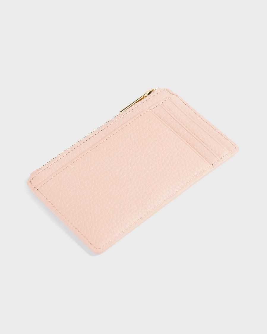 Ted Baker Briell Zip Card Holder Pale Pink | 49526-SOZG