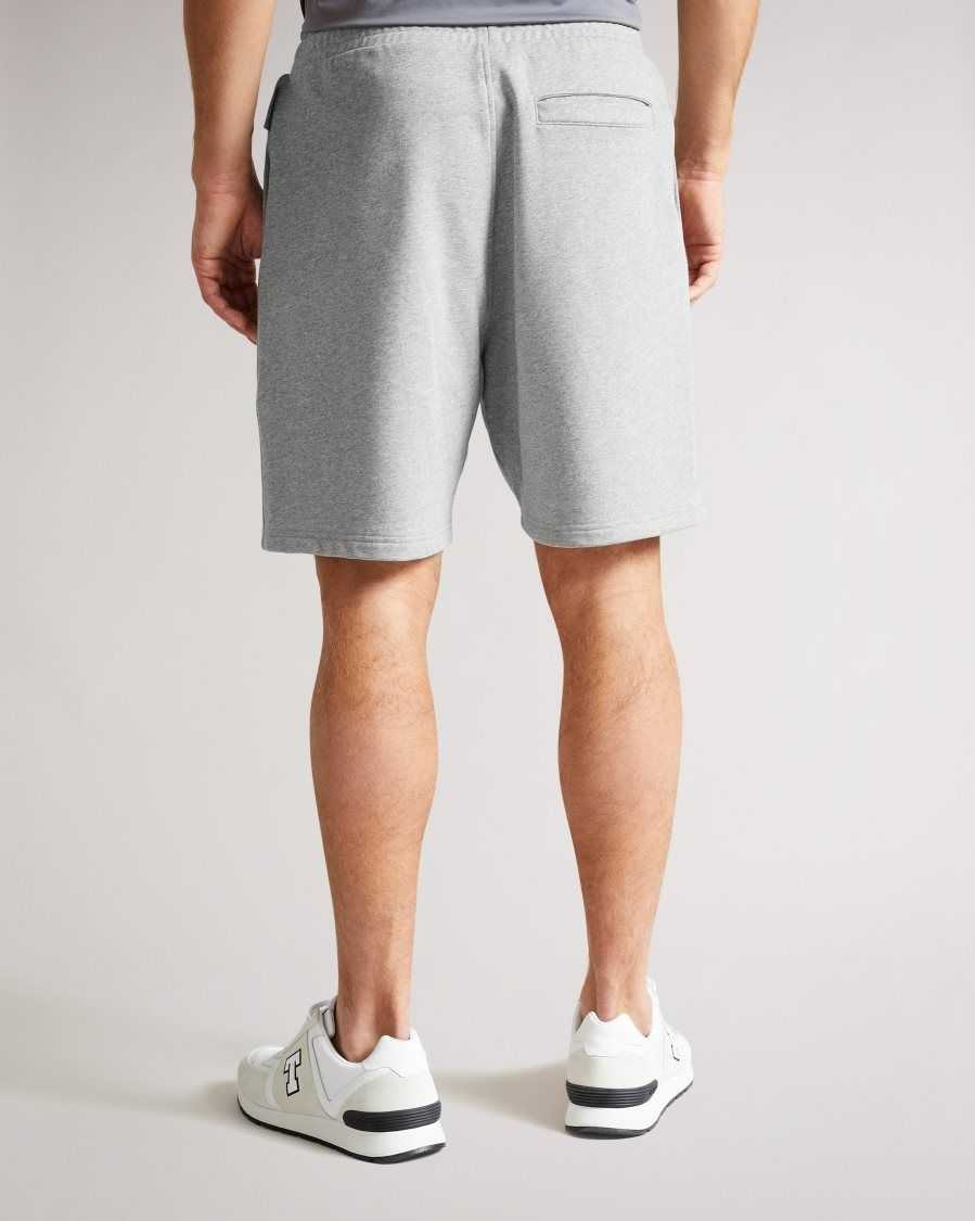 Ted Baker Bryant Active Jersey Shorts Grey-Marl | 54392-GCZM