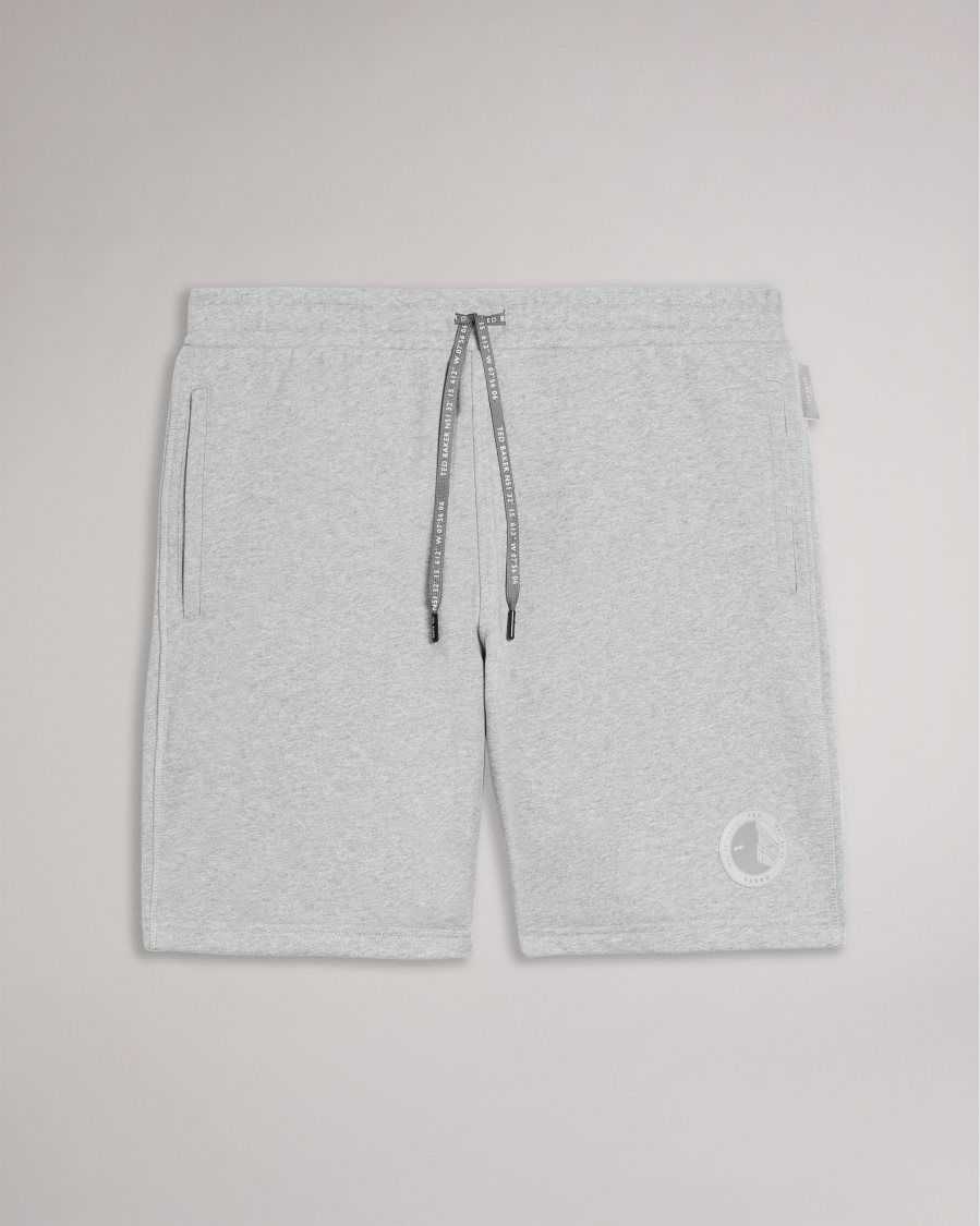 Ted Baker Bryant Active Jersey Shorts Grey-Marl | 54392-GCZM