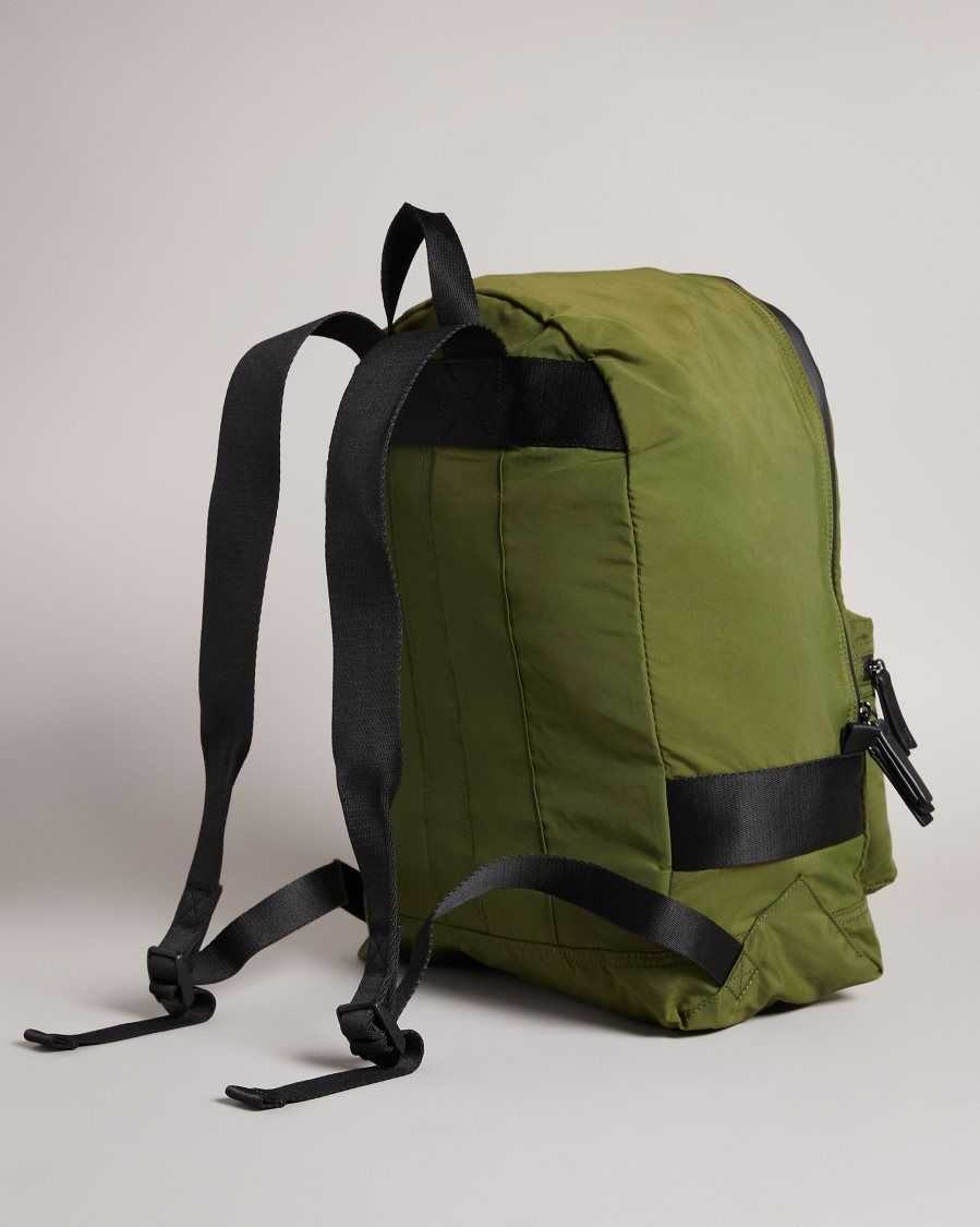 Ted Baker Burnst Foldaway Backpack Green | 57904-DIGF