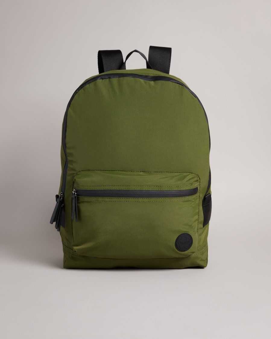 Ted Baker Burnst Foldaway Backpack Green | 57904-DIGF