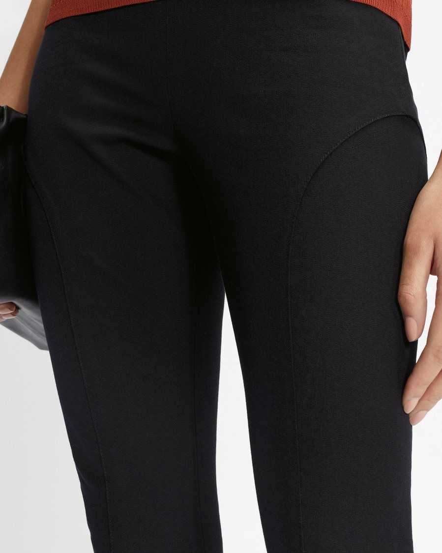 Ted Baker Calya Seam Detail Trousers Black | 12539-QNSW