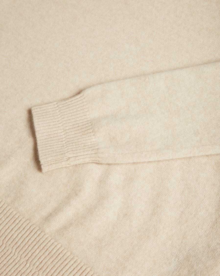 Ted Baker Chaplin Cashmere Crew Neck Jumper Beige | 67432-SITB