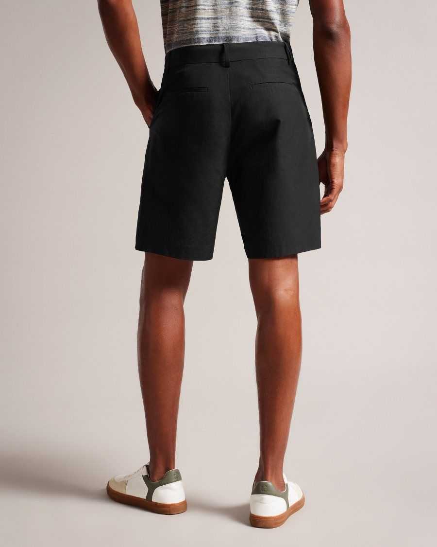 Ted Baker Cleeves Bermuda Shorts Black | 81946-KEOG