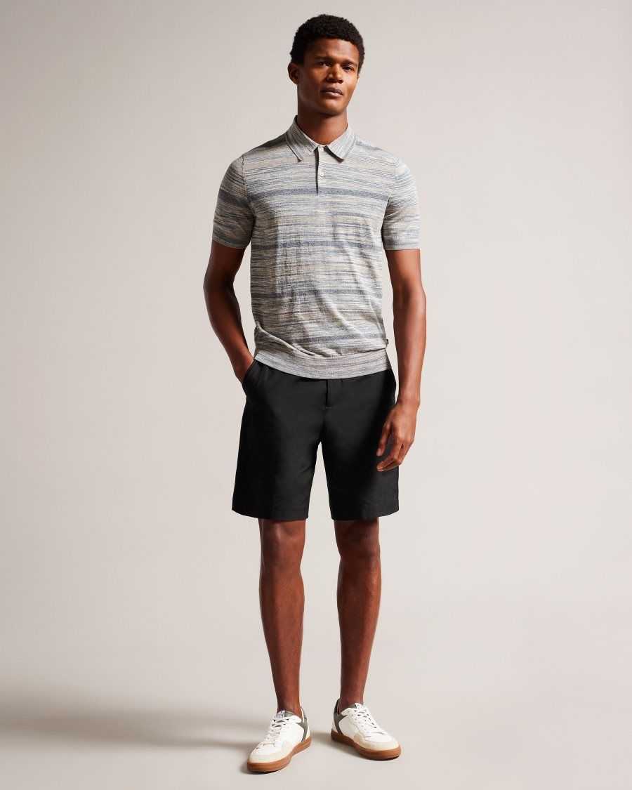 Ted Baker Cleeves Bermuda Shorts Black | 81946-KEOG