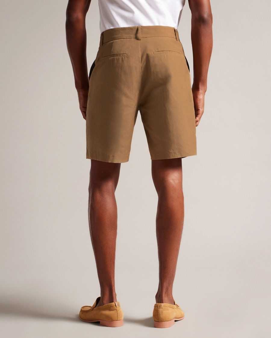 Ted Baker Cleeves Bermuda Shorts Stone | 67409-FHTL