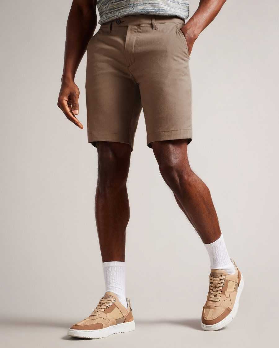 Ted Baker Cortrom Core Shorts Tan | 07532-ILYZ