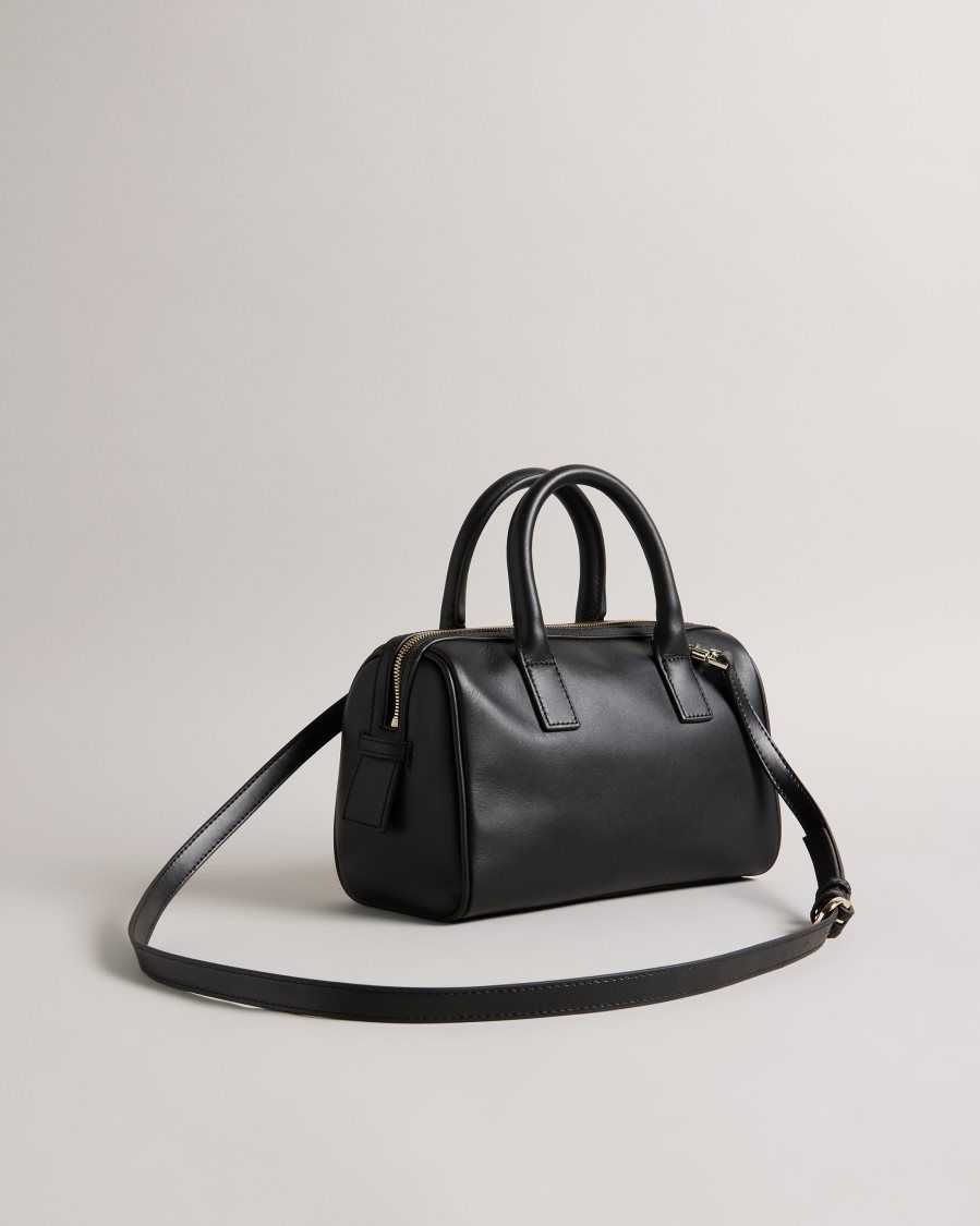 Ted Baker Daralia Branded Webbing Shoulder Bag Black | 09658-KOEW