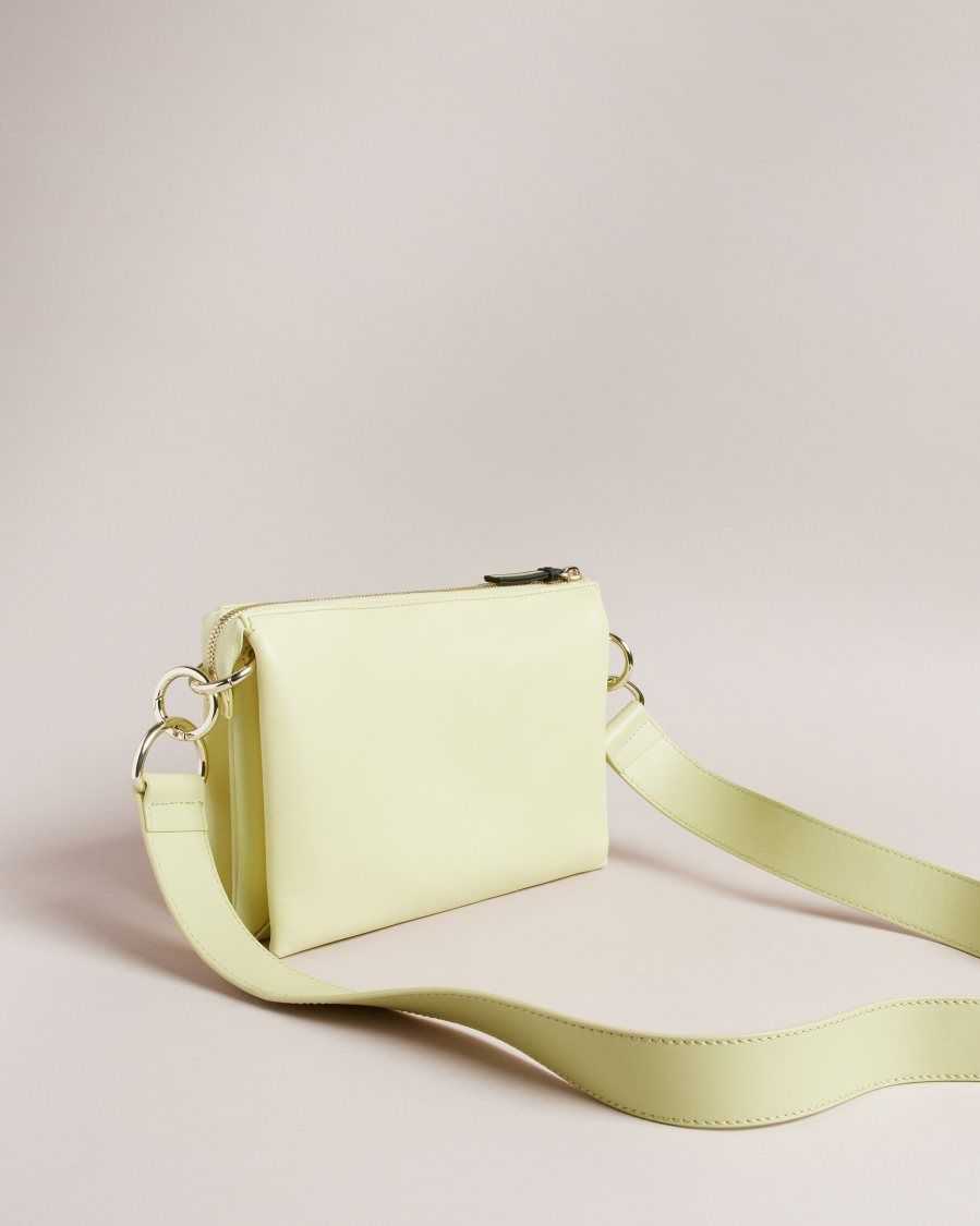 Ted Baker Darceyy Branded Webbing Crossbody Bag Pale Green | 51239-DIXQ