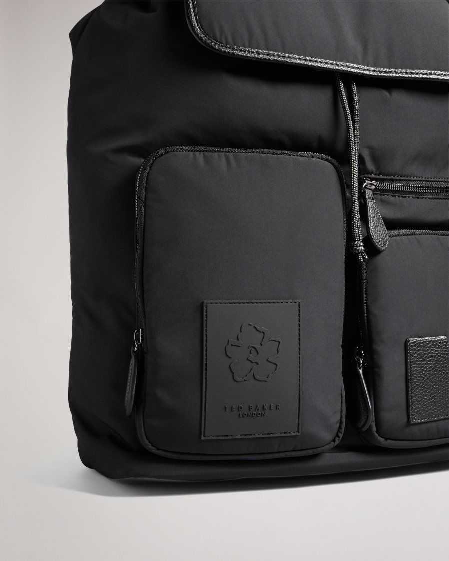 Ted Baker Disrict Modular Backpack Black | 48032-RLNC