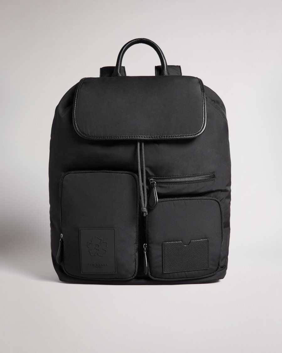 Ted Baker Disrict Modular Backpack Black | 48032-RLNC