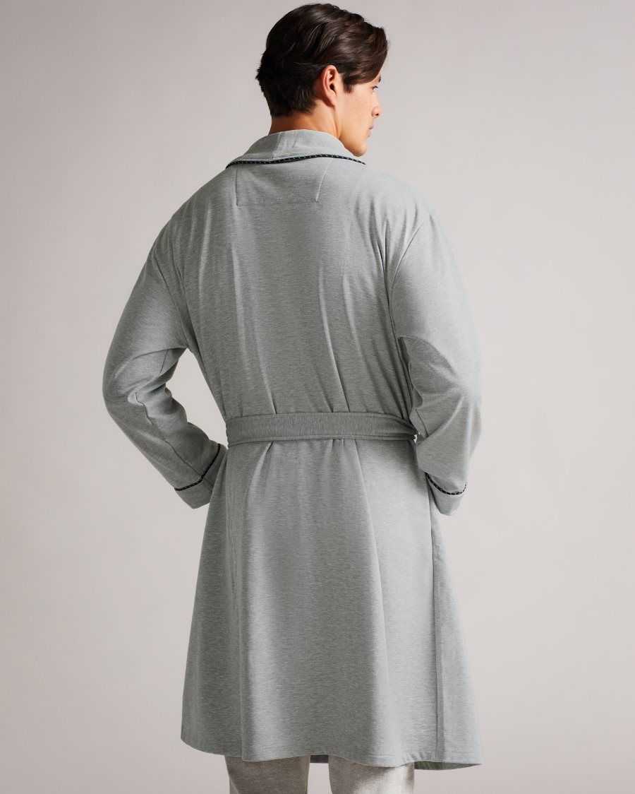 Ted Baker Duunlin Brushed Ponte Robe Grey | 92075-SMRB