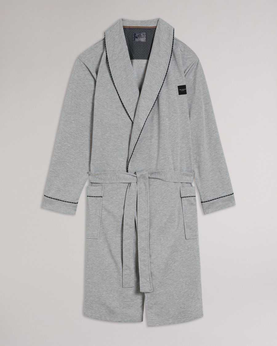 Ted Baker Duunlin Brushed Ponte Robe Grey | 92075-SMRB