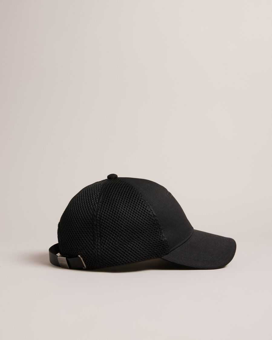 Ted Baker Ehtanee Mesh Back T Cap Black | 48653-ORBI