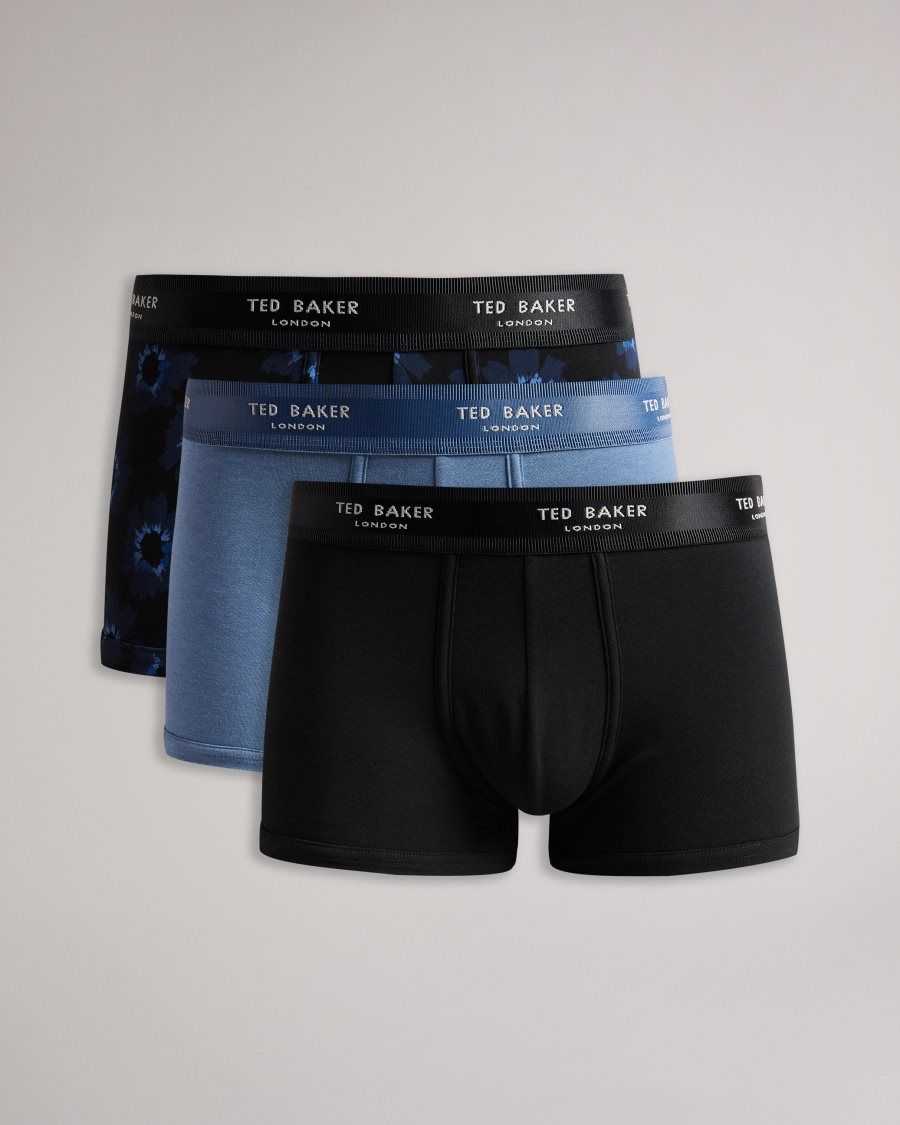 Ted Baker Gaspard 3 Pack Assorted Trunks Assorted | 10396-RDSA