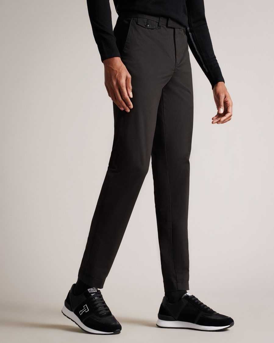 Ted Baker Genay Slim Chinos Black | 10328-ZYGH