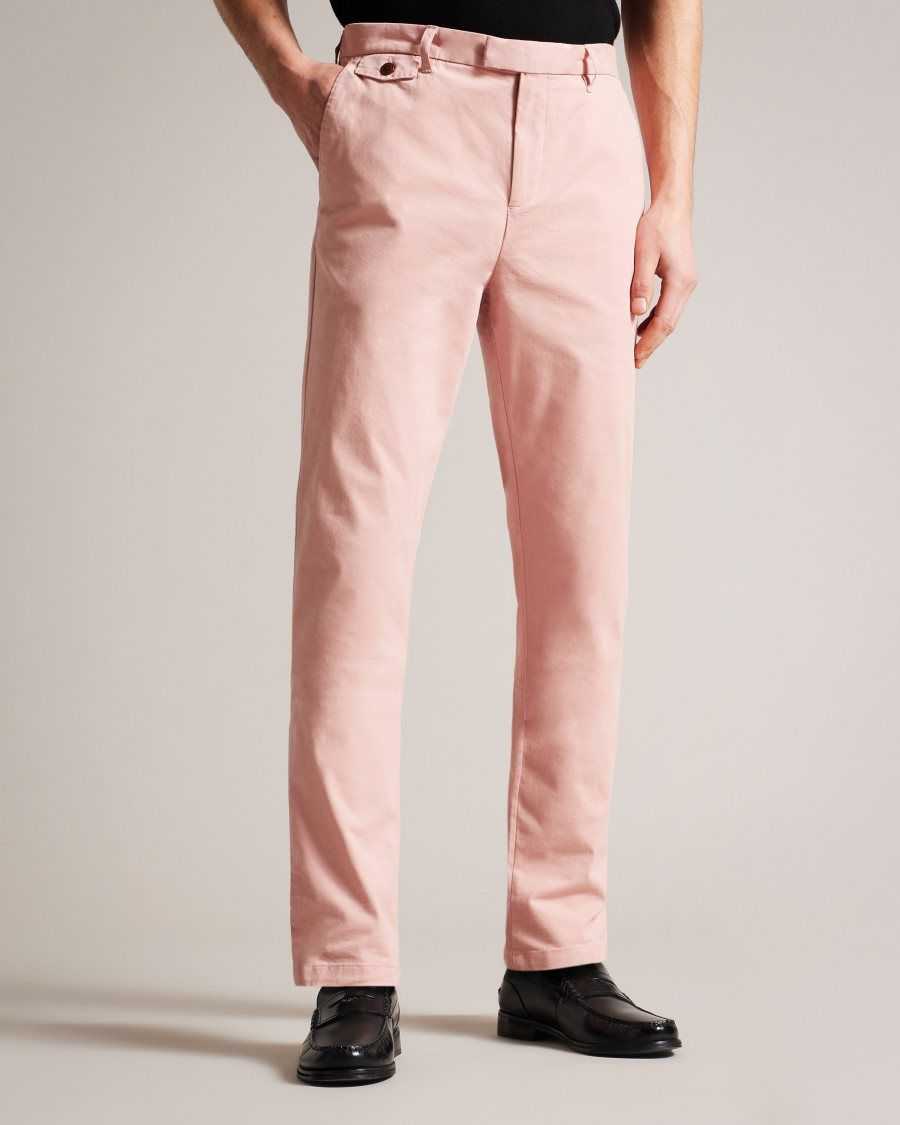 Ted Baker Genay Slim Chinos Medium Pink | 63524-QIWM