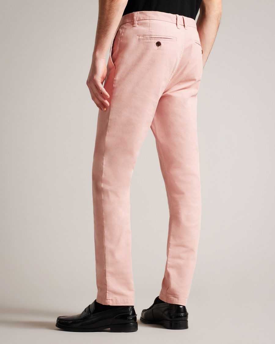 Ted Baker Genay Slim Chinos Medium Pink | 63524-QIWM