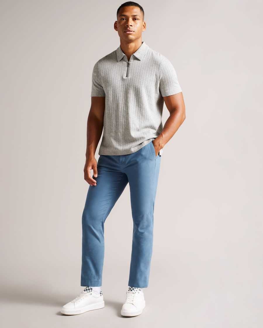 Ted Baker Genay Slim Chinos Sky Blue | 93604-RLIC