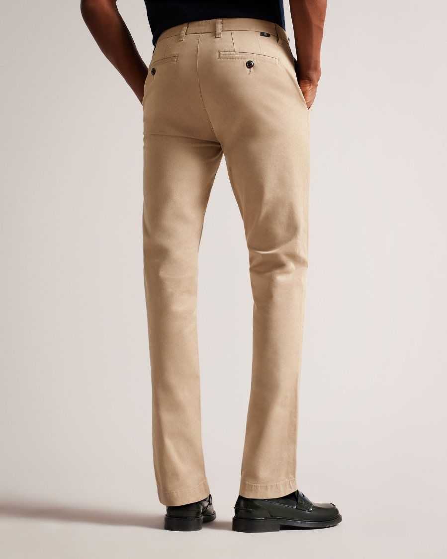 Ted Baker Genay Slim Chinos Stone | 87642-UXOI